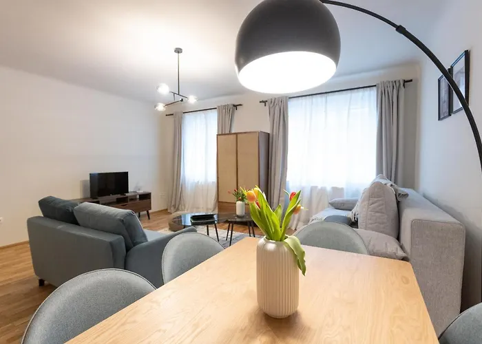 Apartamento Chic 1-bed By Canal Walk To Historic Centre Viena